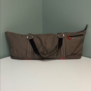 Sherpani Brown Yoga Bag with Black Straps